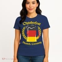Oktoberfest Munich Germany Flag Mug Women's T-Shirt thumb 4