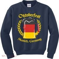 Oktoberfest Munich Germany Flag Mug Kids Sweatshirt thumb 0