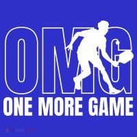 One More Game Omg Retro Funny Pickleball Lover Pickle Ball Coaster thumb 2