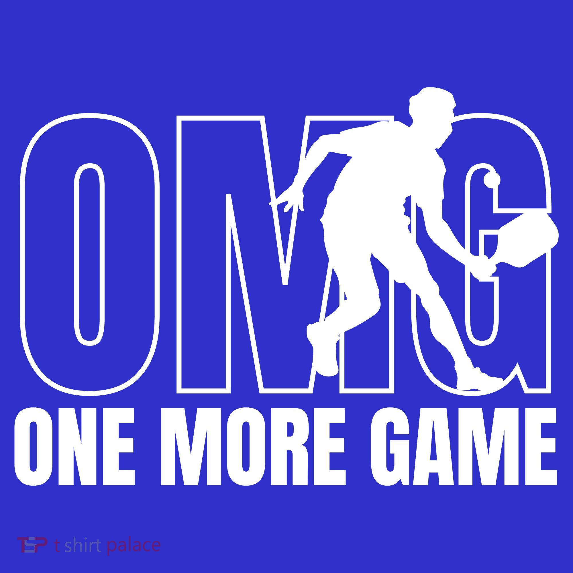 One More Game Omg Retro Funny Pickleball Lover Pickle Ball Visor