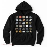 Ores Minerals Gems And Crystals Rock Collecting Hoodie thumb 0