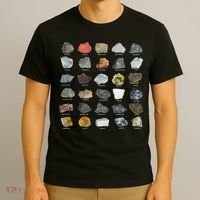 Ores Minerals Gems And Crystals Rock Collecting T-Shirt thumb 3