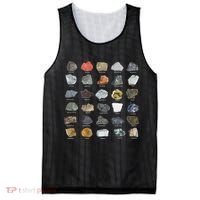 Ores Minerals Gems And Crystals Rock Collecting Mesh Reversible Basketball Jersey Tank thumb 0