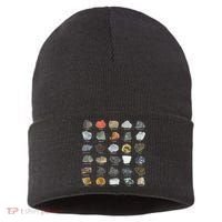 Ores Minerals Gems And Crystals Rock Collecting Sustainable Knit Beanie thumb 0