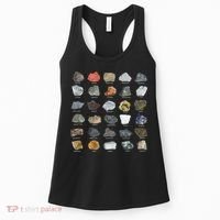 Ores Minerals Gems And Crystals Rock Collecting Women's Tank Top thumb 0