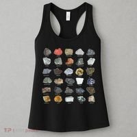 Ores Minerals Gems And Crystals Rock Collecting Women's Tank Top thumb 3