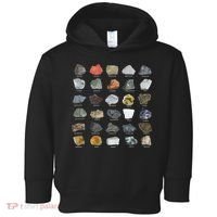 Ores Minerals Gems And Crystals Rock Collecting Toddler Hoodie thumb 0