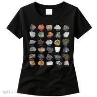 Ores Minerals Gems And Crystals Rock Collecting Women's T-Shirt thumb 0