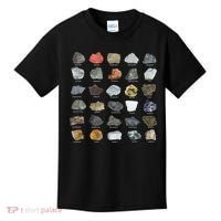 Ores Minerals Gems And Crystals Rock Collecting Kids T-Shirt thumb 0