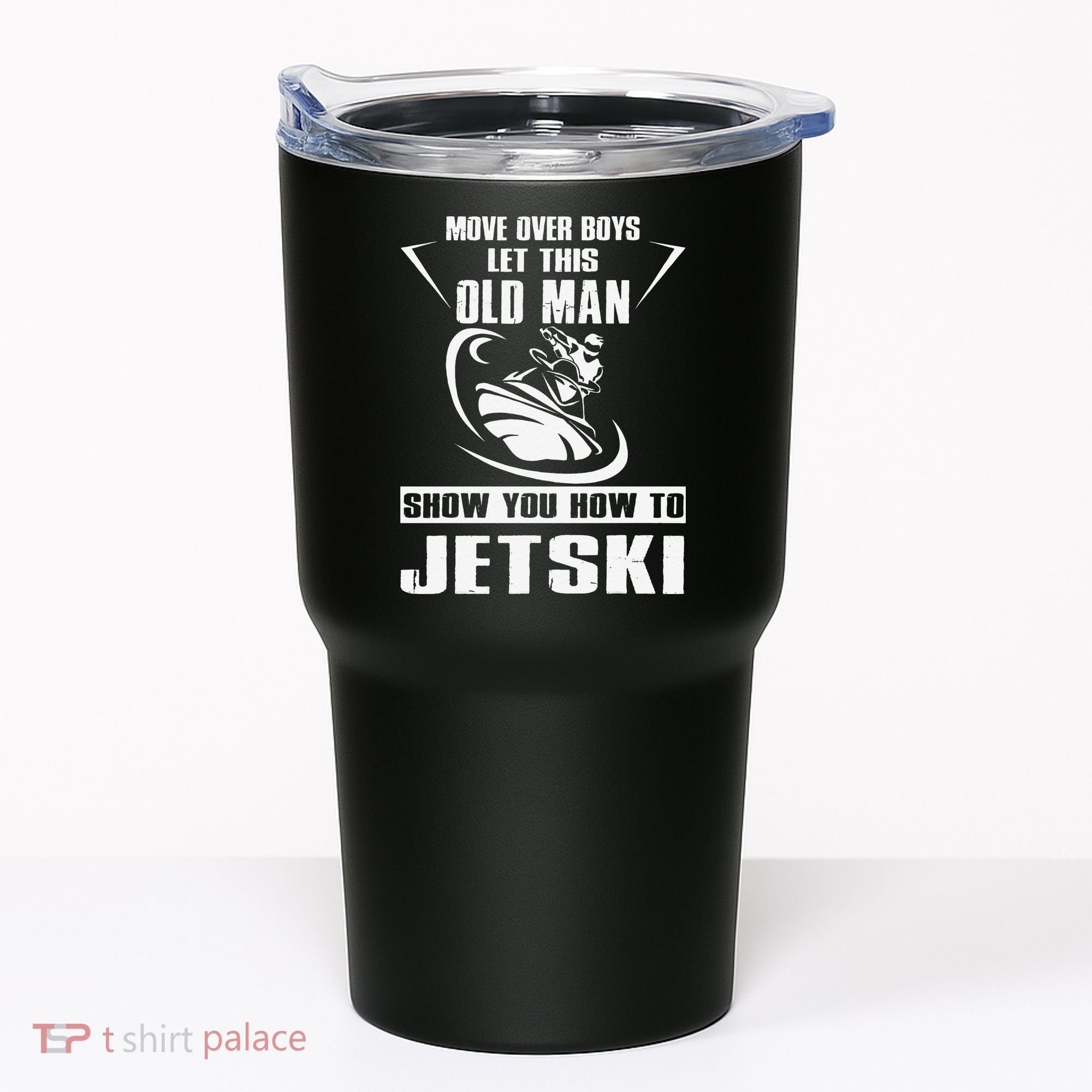 Old Man How To Jetski Cool retro Jet-Ski Jet Skiing Tumbler