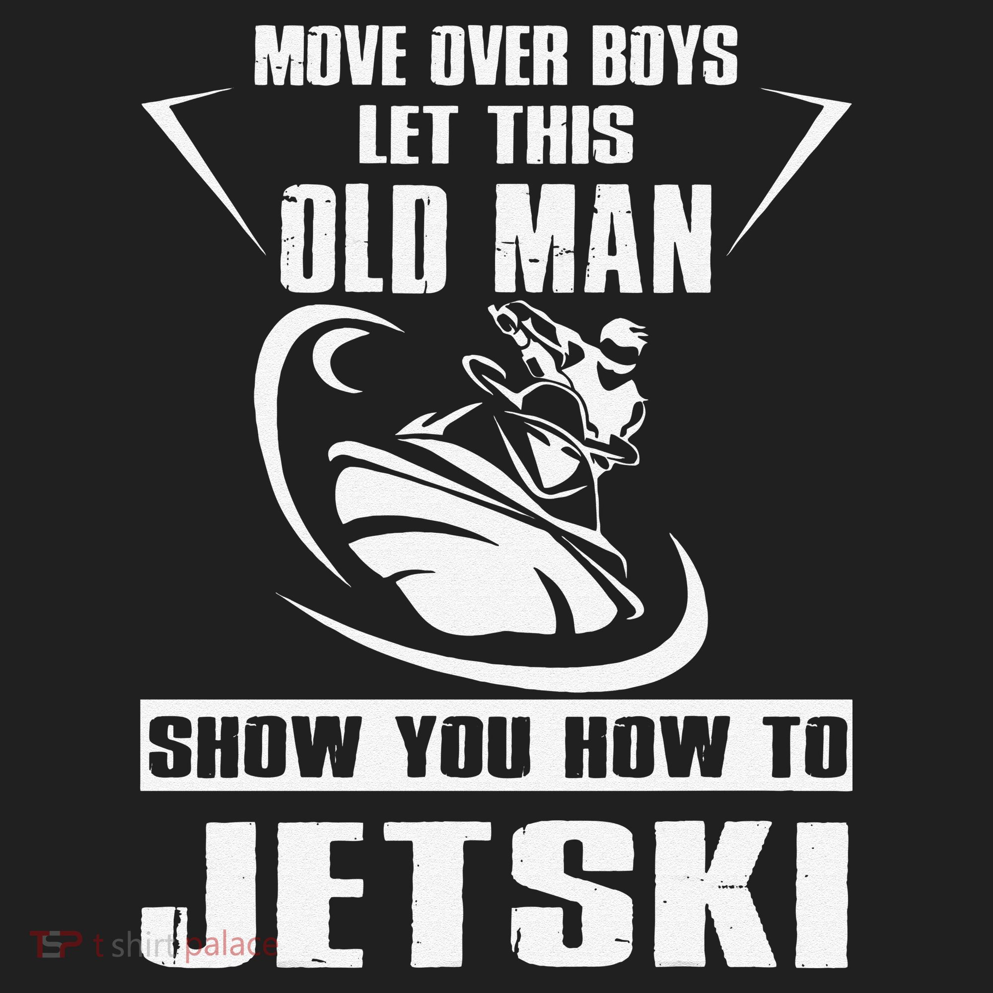 Old Man How To Jetski Cool retro Jet-Ski Jet Skiing Tumbler