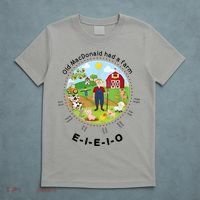 Old MacDonald Had A Farm English Nursery Rhyme Theme T-Shirt thumb 5