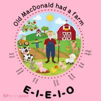 Old MacDonald Had A Farm English Nursery Rhyme Theme Coaster thumb 2