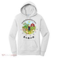 Old MacDonald Had A Farm English Nursery Rhyme Theme Women's Hoodie thumb 0