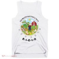 Old MacDonald Had A Farm English Nursery Rhyme Theme Tank Top thumb 0