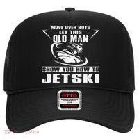 Old Man How To Jetski Cool Retro JetSki Jet Skiing Hat thumb 0