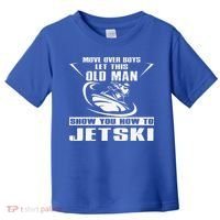 Old Man How To Jetski Cool Retro JetSki Jet Skiing Toddler T-Shirt thumb 0