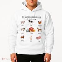 Old Macdonald Had A Farm E I E I O Nursery Song Hoodie thumb 2