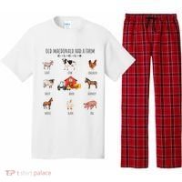 Old Macdonald Had A Farm E I E I O Nursery Song Pajama Set thumb 0