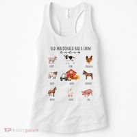 Old Macdonald Had A Farm E I E I O Nursery Song Women's Tank Top thumb 0
