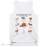 Old Macdonald Had A Farm E I E I O Nursery Song Tank Top thumb 0