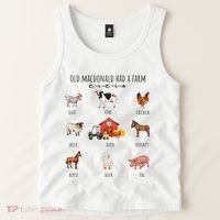 Old Macdonald Had A Farm E I E I O Nursery Song Tank Top thumb 2