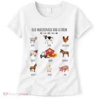 Old Macdonald Had A Farm E I E I O Nursery Song Women's T-Shirt thumb 0