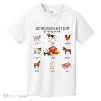 Old Macdonald Had A Farm E I E I O Nursery Song Kids T-Shirt thumb 0