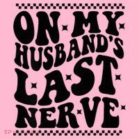 On My Husband's Last Nerve Groovy Wife Life Coaster thumb 2