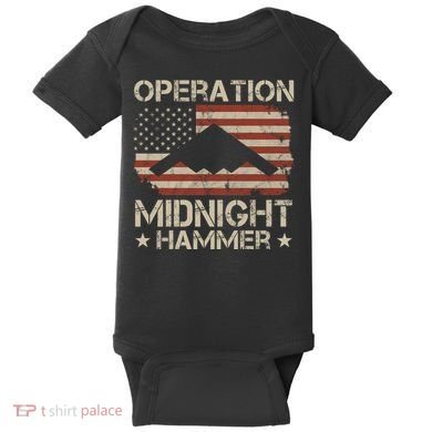 Operation Midnight Hammer B-2 Vintage Baby Bodysuit
