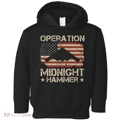 Operation Midnight Hammer B-2 Vintage Toddler Hoodie