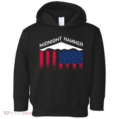Operation Midnight Hammer American Flag B-2 Toddler Hoodie