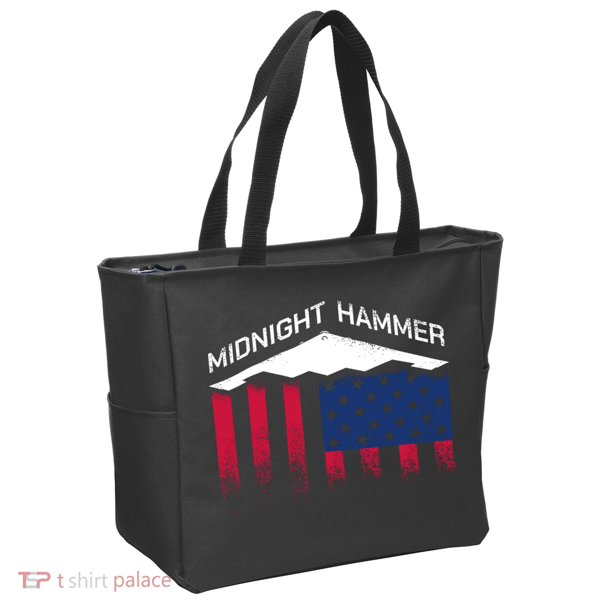 Operation Midnight Hammer American Flag B-2 Tote Bag