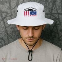 Operation Midnight Hammer American Flag B-2 Bucket Hat thumb 2