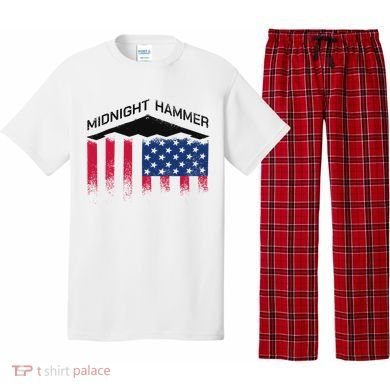 Operation Midnight Hammer American Flag B-2 Pajama Set