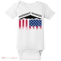 Operation Midnight Hammer American Flag B-2 Baby Bodysuit thumb 0