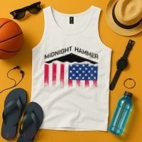 Operation Midnight Hammer American Flag B-2 Tank Top thumb 4
