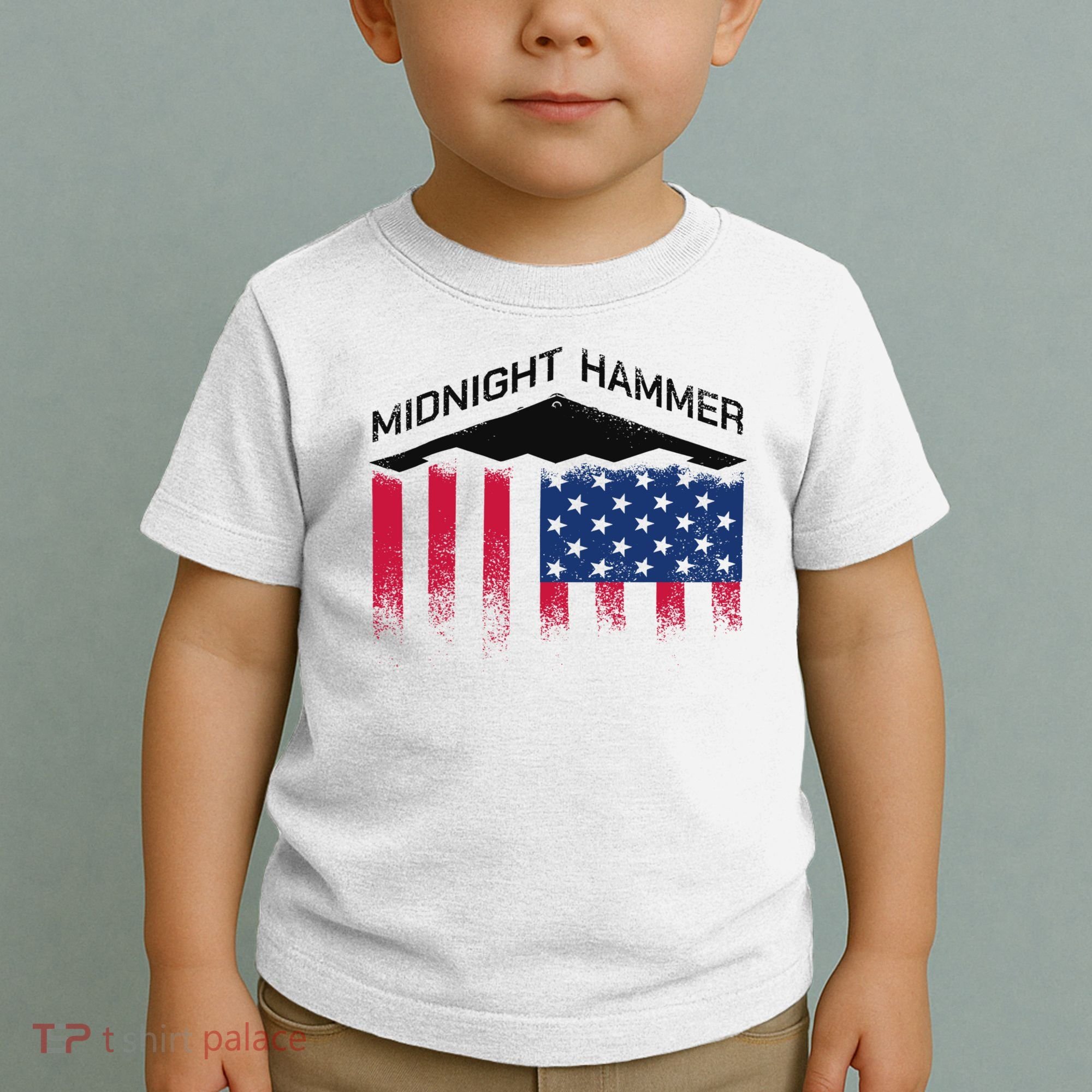 Operation Midnight Hammer American Flag B-2 Toddler T-Shirt