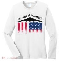 Operation Midnight Hammer American Flag B-2 Women's Long Sleeve Shirt thumb 0