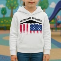 Operation Midnight Hammer American Flag B-2 Kids Hoodie thumb 3