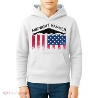 Operation Midnight Hammer American Flag B-2 Kids Hoodie thumb 4