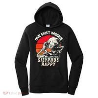 One Must Imagine Sisyphus Happy Cool Sisyphus Meme Women's Hoodie thumb 0