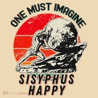 One Must Imagine Sisyphus Happy Cool Sisyphus Meme Tote Bag thumb 4