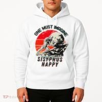 One Must Imagine Sisyphus Happy Cool Sisyphus Meme Hoodie thumb 2