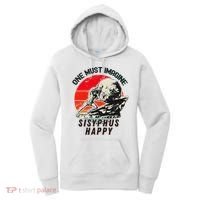 One Must Imagine Sisyphus Happy Cool Sisyphus Meme Women's Hoodie thumb 0