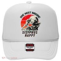 One Must Imagine Sisyphus Happy Cool Sisyphus Meme Hat thumb 0