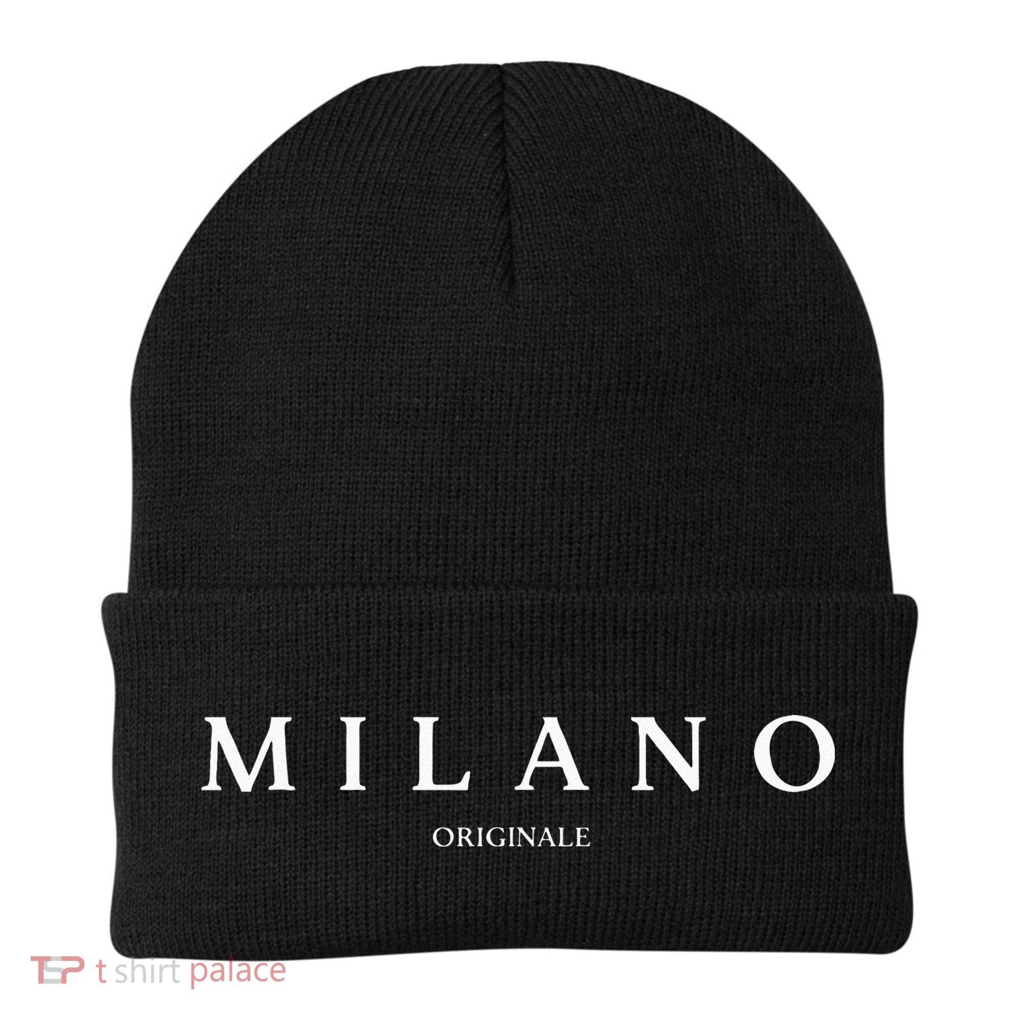 Original Milano Italy Word Gift Beanie