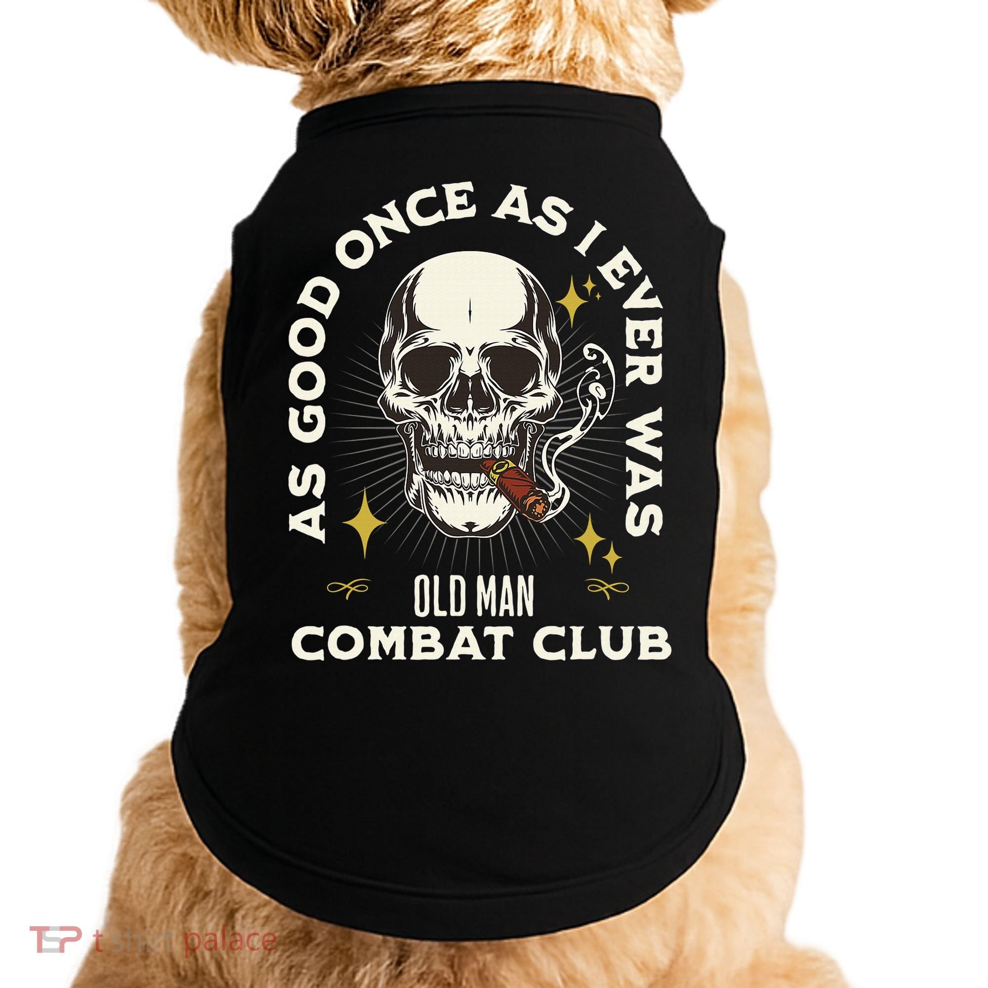 Old Man Jiu Jitsu Combat Club BJJ Martial Arts MMA Doggie Tank