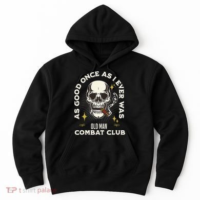 Old Man Jiu Jitsu Combat Club BJJ Martial Arts MMA Hoodie