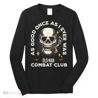 Old Man Jiu Jitsu Combat Club BJJ Martial Arts MMA Long Sleeve Shirt thumb 0
